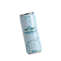 Moon - D9/CBD Infused Beverage 5mg/10mg - Blueberry Lemonade - 24 Pack