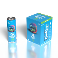 Cookies - Delta 9/THC Seltzer Can 10mg - Miami Mint - 24 Pack