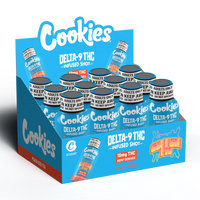 Cookies - D9/THC Infused Shot 10mg - Georgia Pie - 12 Pack