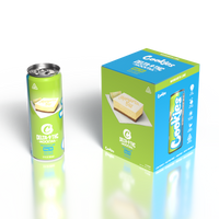 Cookies - Delta 9/THC Mocktail Can 10mg - Margarita Bar - 24 Pack