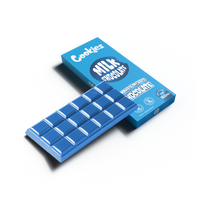 Cookies - Delta 9 Milk Chocolate Bar 150mg - Blue 10ct Pop Box