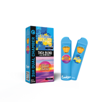 Cookies - THCA Dual Chamber Blueberry Banana & Tequila Sunrise 2g -10ct Pop Box