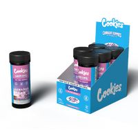 Cookies - Hemp Signature Blend Gummy 400mg - Clear - Hawaiian Rain - 30ct Jar - 6ct Pop Box