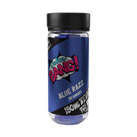 Delta Bang - D8/D9/THCP Gummies Blue Razz 30ct 6000mg