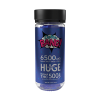 Delta Bang - D8/D9/THCP Gummy 20ct Jar 6500mg - Blue Razz
