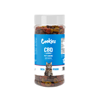 Cookies - CBD Pet Treat 16oz 400mg - Soft Chew - Seafood Mix