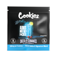 Delta 9 - Adios MF 100mg Infused Gummy Pop Box